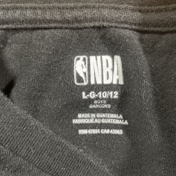 NBA Celtics Graphic Tee (Youth Size L 10/12) Kyrie Irving #11 Basketball Shirt - Picture 3 of 6